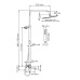 Душевая стойка WasserKRAFT A299.162.218.BM Thermo