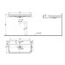 Раковина Тото 90х47 LW172YB#XW