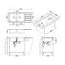 Кухонная мойка Alveus Line Maxim 100 Sat-90 116,5x50,5 FS
