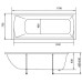 Акриловая ванна Creto Modalia 170х75