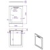 Зеркало для ванной Creto Viva 60 13-60B