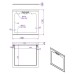 Зеркало для ванной Creto Viva 80 13-80B