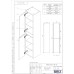 Пенал для ванной Creto Scala 35 3-1035W