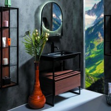Ящик под консоль Armadi Art Loft 80 темное дерево