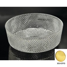 Раковина для мебели Armadi Art 39 хрустальная золото