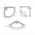 Душевой поддон Am.Pm X-Joy Twin Slide 80x80 W88T-205-080W